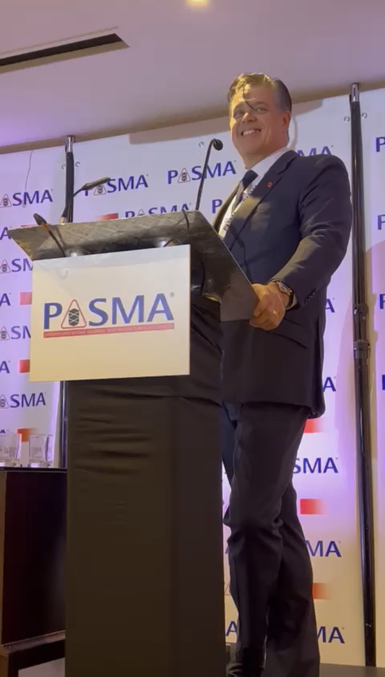 10Th November 2023 Steve Booker Appointed As Chairman Of PASMA