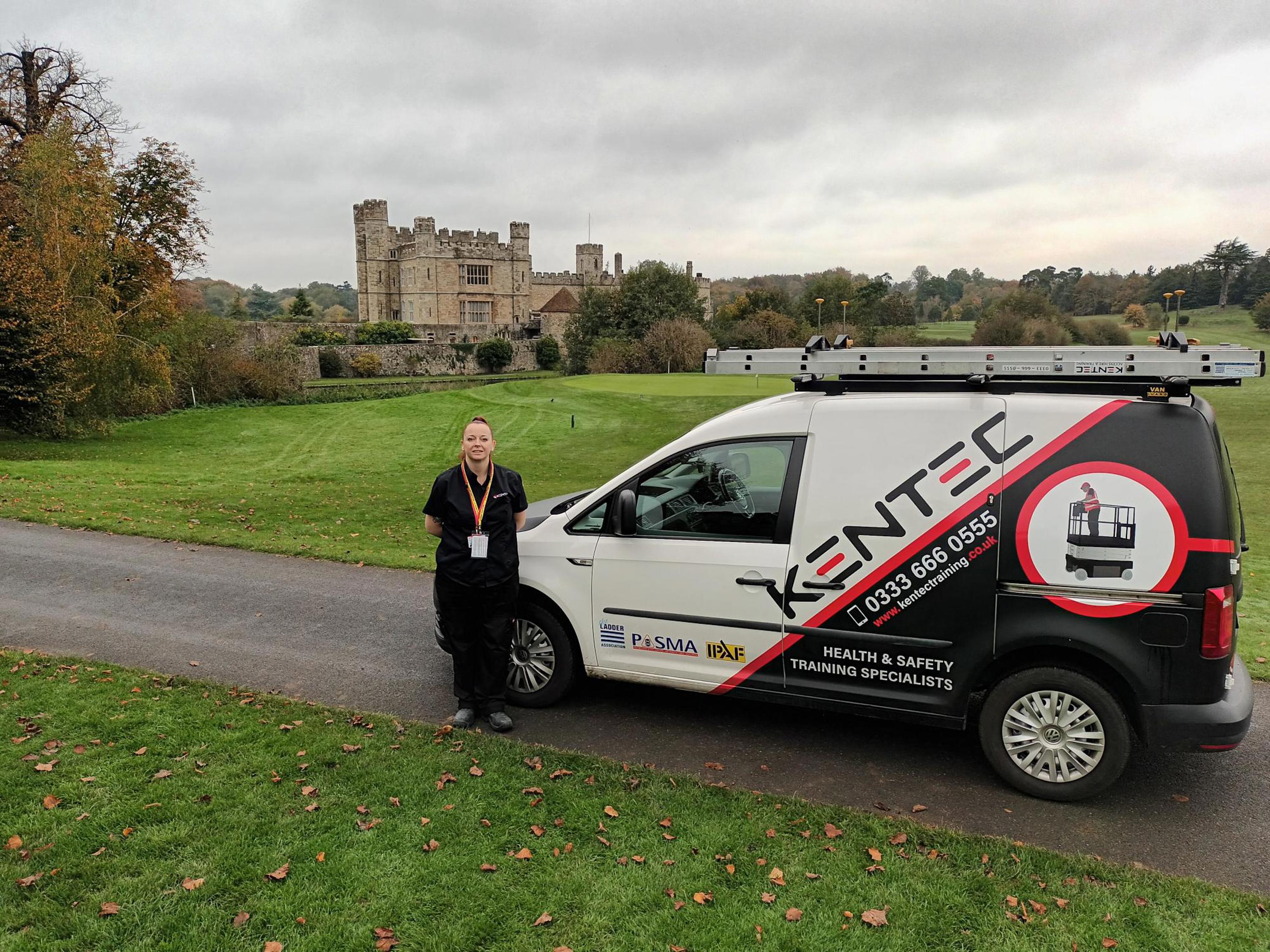 Kentec delivers ladder safety training at the historic Leeds Castle ...
