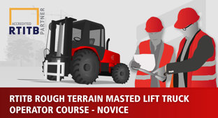 RTITB Rough Terrain Masted Lift Truck Operator Course - Novice course card