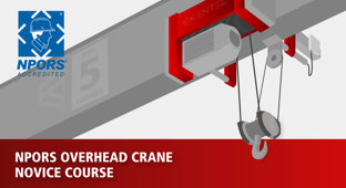 NPORS N104 - Overhead Crane – Novice Course course card