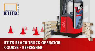 RTITB Reach Truck Operator Course - Refresher course card