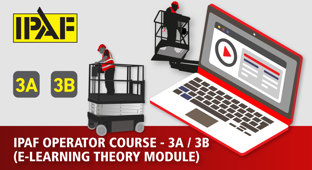 IPAF Operator Course - 3A & 3B​ (eLearning Theory Module) course card